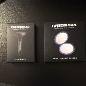 Tweezerman mini 3” Compact Mirror & Lash Guard